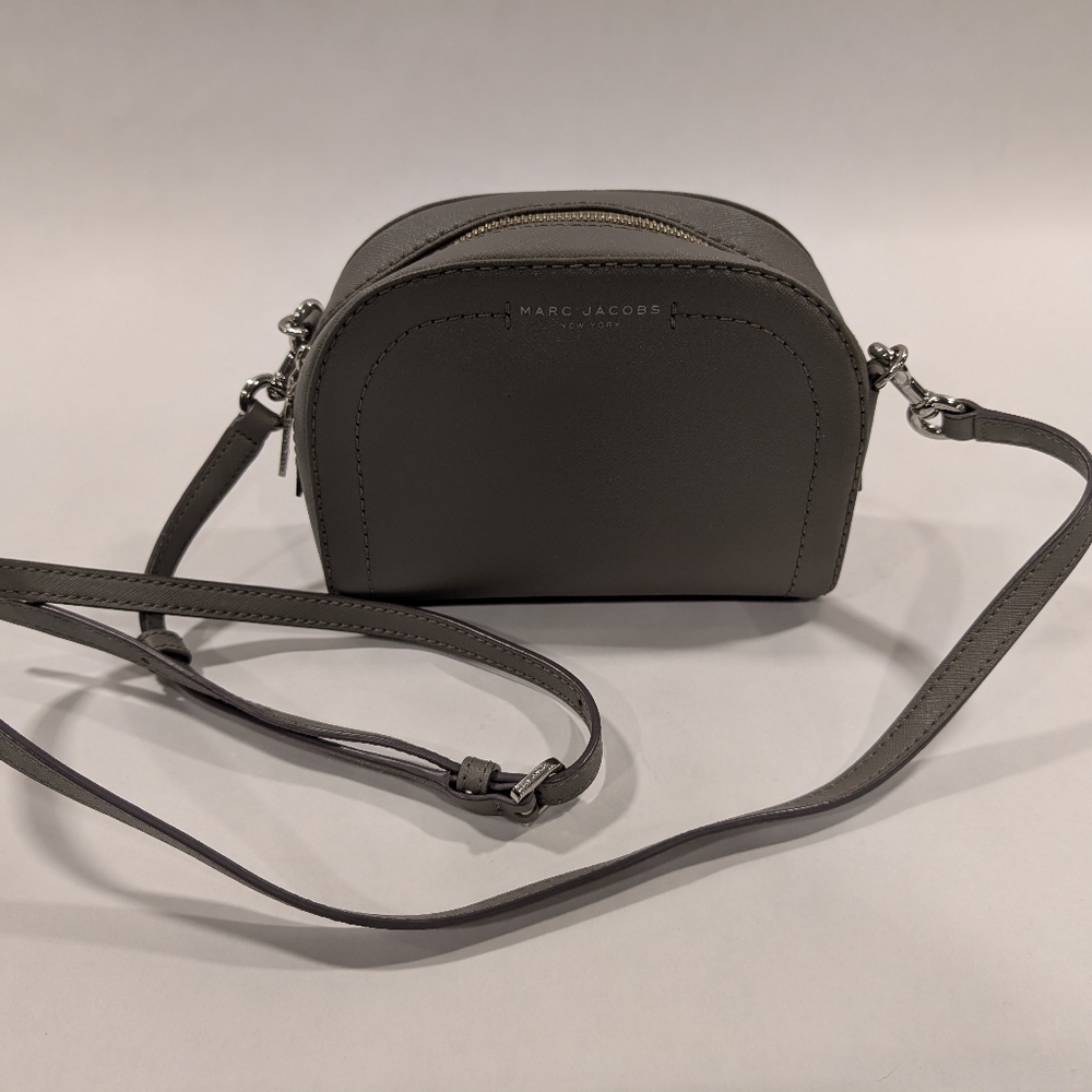 Marc Jacobs Playback Dome Leather Crossbody Bag
